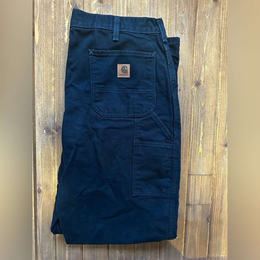 Men's Black Carhartt Jeans - Picture 3 of 6
